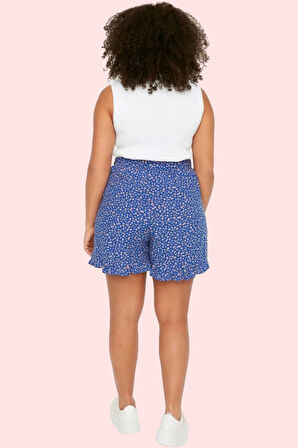 Kadın Büyük Beden Yazlık Şort Etek Viskoz Kumaşlı Rahat Günlük Kullanım Yaz Aylarının Vazgeçilmezi