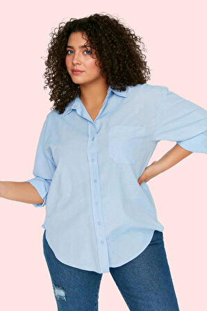 Kadın Regular Kalıp Uzun Kollu Gömlek Günlük Ve İş Hayatı İçin Hafta Sonu Kaliteli Malzeme