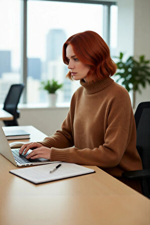 Kadın Basic Oversize Dik Yaka Triko Kazak Düşük Kol Uzun Boy Kışlık Günlük Şıklık Sunar Kaliteli