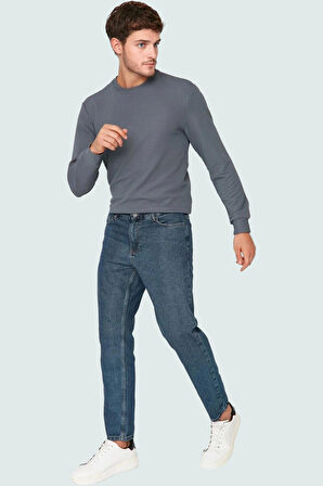 Erkek Denim Kot Pantolon Pamuk Relaxed Fit Dar Paça Günlük Stil Yaz Aylarının Vazgeçilmezi