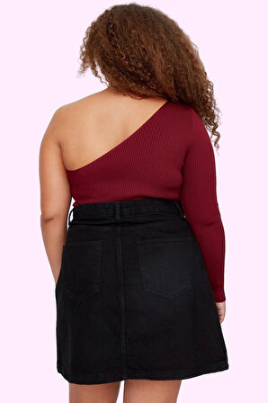 Kadın Denim Etek Yüksek Bel Pamuk Günlük Casual Stil Hafta Sonu Yaz Aylarının Vazgeçilmezi