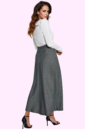 Kadın A line Maxi Etek Polyester Pamuk Rahat Günlük Stil Hafta Sonu Yaz Aylarının Vazgeçilmezi