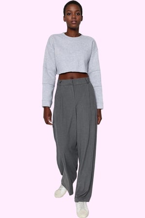 Kadın Palazzo Pantolon Uzun Boy Casual Wide Leg Tasarım Günlük Kullanım Yaz Aylarının Vazgeçilmezi