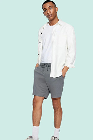 Erkek Casual Şort Slim Fit Renk Örme Kumaş Rahat Kesim Günlük Kullanım Yaz Aylarının Vazgeçilmezi