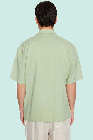 Erkek Pamuklu Gömlek Rahat Oversize Kalıp Kısa Kollu Günlük ve Yazlık Yaz Aylarının Vazgeçilmezi