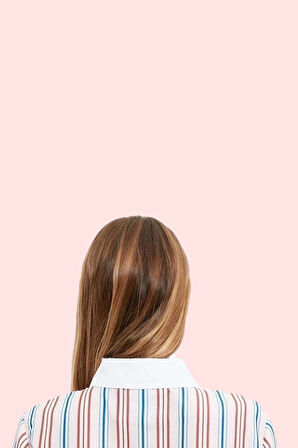 Kadın Çok Çizgili Uzun Kollu Düğmeli Gömlek Poplin Kumaş Regular Kalıp Yaz Aylarının Vazgeçilmezi