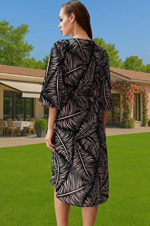 Kadın %100 Pamuklu Rahat Vual Plaj Elbisesi Zarifane Tasarım Zarifane Tasarım Özenle Seçilmiş