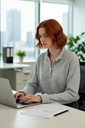 Kadın Dik Yaka Oversize Kalıp Düz Renk Düşük Kol Triko Kazak Soğuk Havalarda Konforlu ve Modern