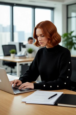 Kadın Dik Yaka Triko Kazak Düşük Kollu Düğme Detaylı Modern Regular Kalıp Kış İçin İdeal Seçim