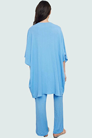 Rahat Polyester Kimono Pantolon Plaj ve Günlük Kullanım Özel Tasarım