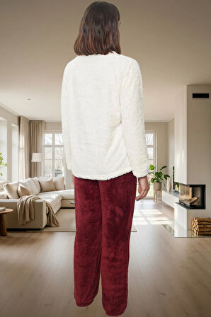 Kalpli Wellsoft Pijama Takımı Sıcacık Kışlık Rahatlık Özenle Seçilmiş