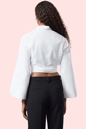 Kadın Dokuma Gömlek Regular Kalıp Uzun Kollu Şık Tasarım Günlük Kullanım Dayanıklı Malzeme