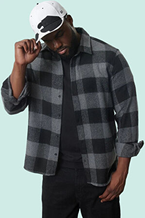 Erkek Ekose Oduncu Gömlek Kışlık Regular Fit Uzun Kollu Günlük Stil Yaz Aylarının Vazgeçilmezi