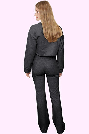 Kadın Yüksek Bel İnterlok Pantolon Günlük ve Rahat Kombinler İçin İdeal Yaz Aylarının Vazgeçilmezi