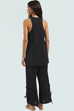 Nefes Alabilir Pamuklu Plaj Şort Takımı Düz Dokuma Yazlık Dayanıklı Malzeme Mükemmel Uyum