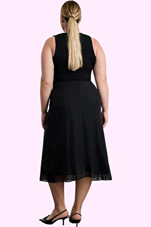 Kadın Örme Mesh Kumaş Leopar Desenli Midi Etek Rahat Günlük Stil Yaz Aylarının Vazgeçilmezi