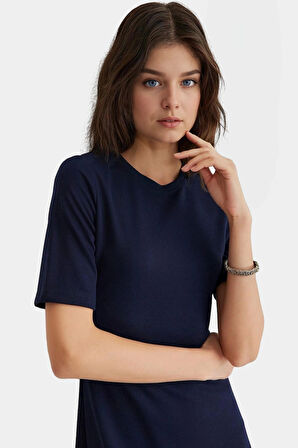 Kadın A line Elbise Rahat Şık ve Çok Yönlü Modern Stil Profesyonel Görünüm Kullanım