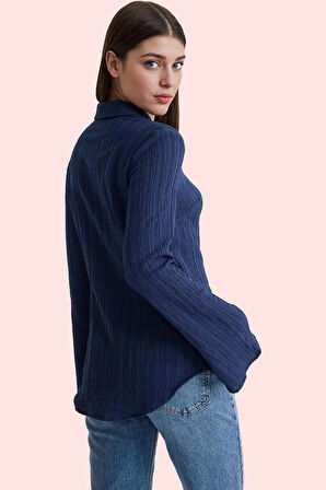 Kadın Basic Fitted Gömlek Renk Casual Günlük Kombinler Hafta Sonu Yaz Aylarının Vazgeçilmezi