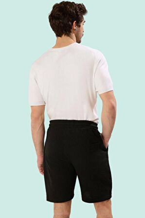 Erkek 2li Şort Seti Örme Kumaş Boru Paça Normal Bel Günlük Kullanım Yaz Aylarının Vazgeçilmezi