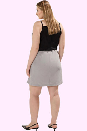 Kadın Mini Dokuma Şort Etek Rahat Kesim Günlük Kombinler Yaz Hafta Sonu Stilin Buluştuğu Yer