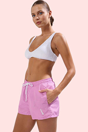 Kadın Plaj Şortu Kısa Boy Polyester Yazlık Nefes Alan Kumaş Günlük Kullanım Modern Tasarım