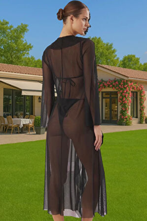 Şifon Maxi Elbise Plaj Elbisesi Yazlık Rahat Rahat Ve Şık Seçkin Malzeme Rahat Ve Şık Şık Görünüm