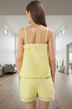 Yazlık Pamuklu Pijama Takımı Nefes Alan Dokuma Kumaş Regular Kalıp Premium Kalite