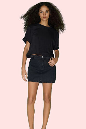 Kadın Care Koleksiyonu Pamuklu Şort Etek Şık ve Rahat Günlük Kombinler İçin Modern Tasarım