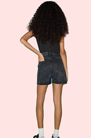 Kadın Şort Etek City Short Kalıp Pamuk Yaz Aylarının Vazgeçilmezi Günlük Kullanım Hafta Sonu