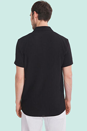 Erkek Kısa Kollu Crinkle Dokuma Gömlek Günlük Ve Rahat Stil Hafta Sonu Yaz Aylarının Vazgeçilmezi