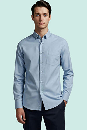 Erkek Günlük Oxford Gömlek Renk Regular Fit Kolay Ütü Standart Kol Yaz Aylarının Vazgeçilmezi