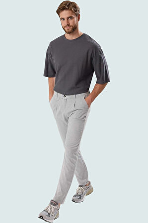 Erkek Regular Boy Bootcut Pantolon Polyester Rahat Günlük Stil Hafta Sonu Kaliteli Malzeme