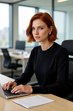 Kadın Basic İnce Triko Bisiklet Yaka Regular Kalıp Uzun Kol Günlük Şık Giyim Kazak Kaliteli