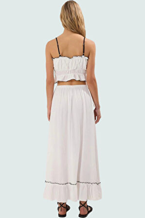 Viskoz Polyester Plaj Takımı Şık Rahat Yazlık Özenle Seçilmiş Yüksek Kalite