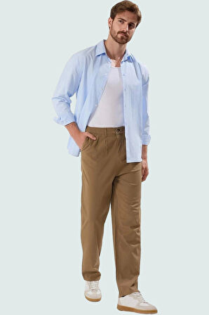 Erkek Casual Wide Leg Pantolon; Regular Boy Renk Nefes Alan Kumaş Yaz Aylarının Vazgeçilmezi