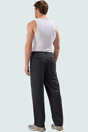 Erkek Casual Wide Leg Pantolon; Regular Boy Renk Nefes Alan Kumaş Yaz Aylarının Vazgeçilmezi