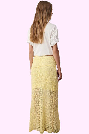 Kadın A line Maxi Etek Yaz Mevsimi için Rahat ve Şık Günlük Kombinler Stilin Buluştuğu Yer