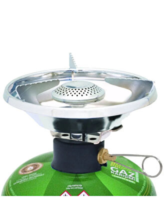 K-193-230 Rüzgarlıklı Çakmaksız Kamp Ocak 230 gr Tüp