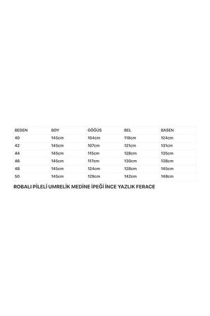 Gündelik Hac Ve Umrelik Robalı Medine Ipeği Yazlık Ferace