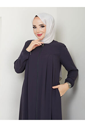 Gündelik Hac Ve Umrelik Robalı Medine Ipeği Yazlık Ferace