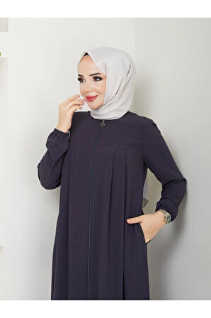 Gündelik Hac Ve Umrelik Robalı Medine Ipeği Yazlık Ferace