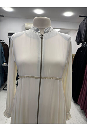 Gündelik Hac Ve Umrelik Mevlana Ortası Işlemeli Ferace