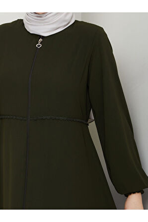 Gündelik Hac Ve Umrelik Mevlana Ortası Işlemeli Ferace