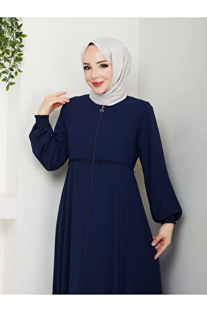 Gündelik Hac Ve Umrelik Mevlana Ortası Işlemeli Ferace