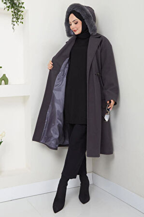 KAPÜŞONLU KAŞE MONT 120 CM
