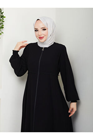 Gündelik Hac Ve Umrelik Mevlana Ortası Işlemeli Ferace