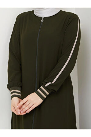 Gündelik Hac Ve Umrelik Ribanalı Şeritli Ferace