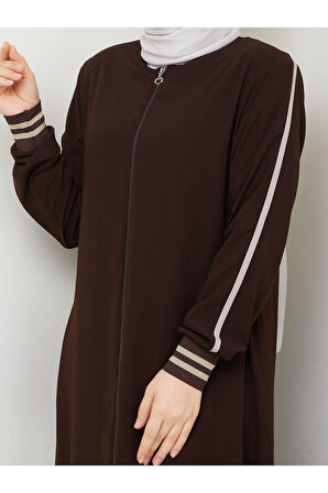 Gündelik Hac Ve Umrelik Ribanalı Şeritli Ferace