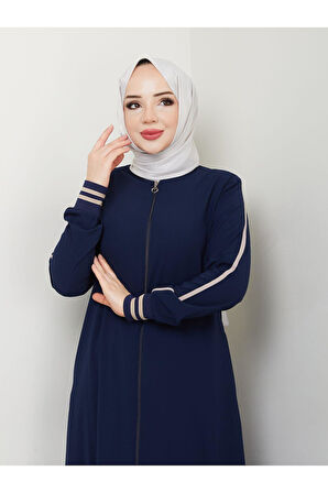 Gündelik Hac Ve Umrelik Ribanalı Şeritli Ferace