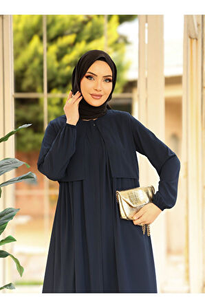 Hac Ve Umrelik Cepkenli Medine Ipeği Ferace